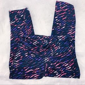 Gap Multicolor Active Crop Legging Size M